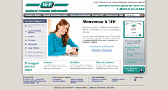 Desktop Screenshot of formation-ifp.com